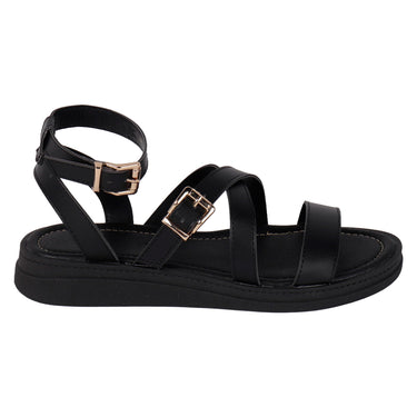 SANDALIA FRATELLO DAMA - 0290 - NEGRO - 23/26