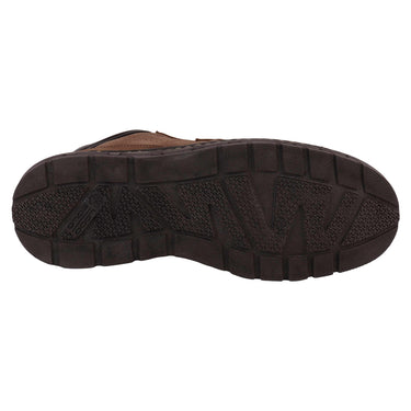 Botín Casual De Piel Lobo Solo Color Café Para Hombre 9089