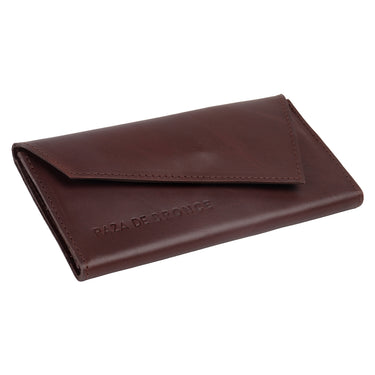 Billetera de Piel Fratello Color Cafe Para Mujer SISAL