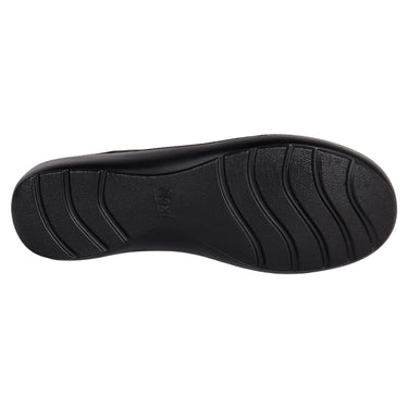 Zapato Confort De Piel Flexi Color Negro Para Mujer 138104