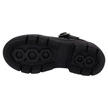 Zapato Escolar Color Negro Fratello Para Niña 1073