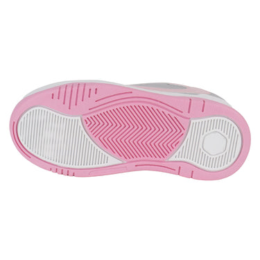 Tenis Urbano Fratello Color Gris Con Rosa Para Niña 0070
