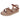 Sandalias Suela Alta Fratello Color Tan Para Mujer 0310