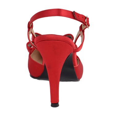 Zapatilla Cerrada Color Rojo Fratello Para Mujer 0329-marce