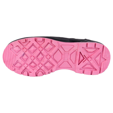 Bota Industrial Fratello Color Negro Fiusha Para Mujer 0350