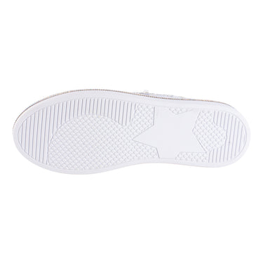 Tenis Casuales Fratello Color Plata para Mujer 0984