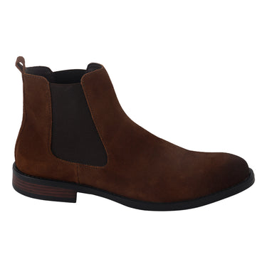 Botines Casuales de Piel Mariscal Color Café para Hombre 9110
