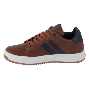 Tenis Casuales Fratello Color Camel Marino para Hombre DG-21