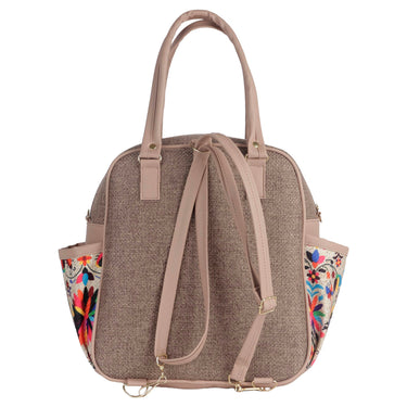 Mochila Fratello Color Beige Para Mujer Bm002
