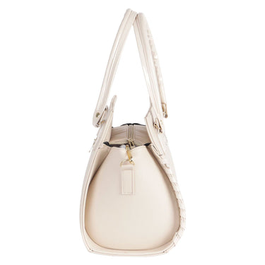 Bolso Tote Fratello Color Beige Claro Para Mujer Bn086 Beige Lisa Oro