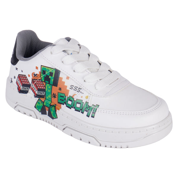 TENIS MINECRAFT - MI3070 - BLANCO - 18/21.5