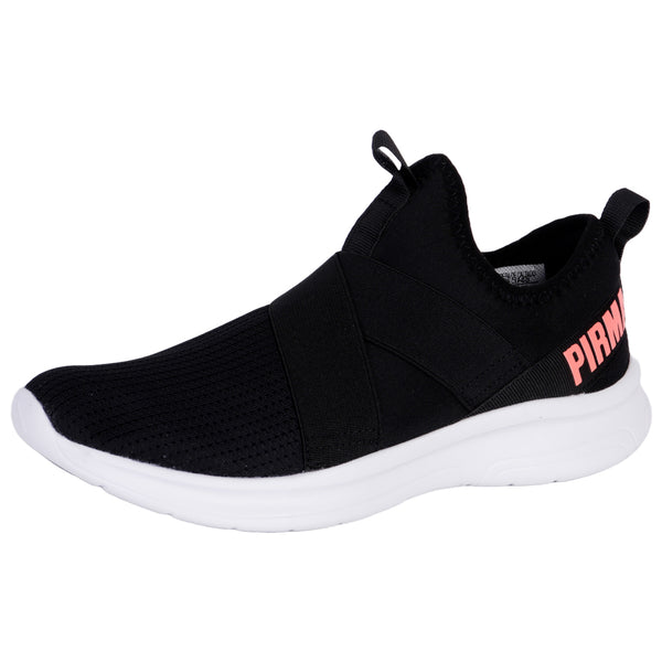 TENIS PIRMA - 4526 - NEGRO CARMIN - 22/26