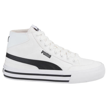 Tenis Urbano de Bota Court Classic Vulc Mid Puma Color Blanco para Joven 39726502