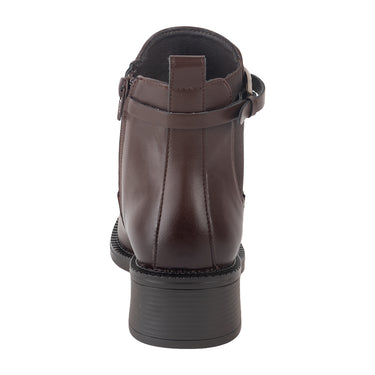 Botines Casuales Fratello Color Moka para Mujer 8203