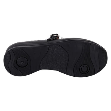 Zapato Escolar De Piel Color Negro Fratello Para Niña 2018