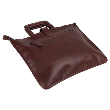 Portafolio de Piel Fratello Color Café para Hombre Teul