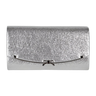 Bolso de Mano Elegante Fratello Color Plata para Mujer MD-6278M