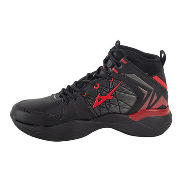 Tenis Deportivos Fratello Color Negro Rojo Para Hombre 6157