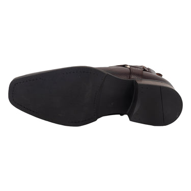 Botines Vaqueros Verde Tabaco Color Shedron Para Hombre 1742
