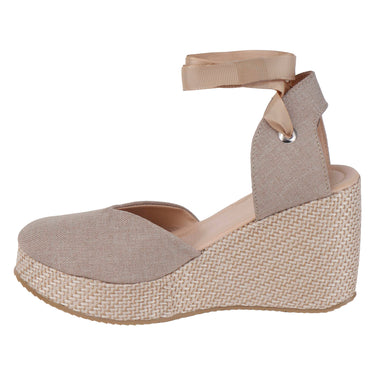 Alpargata De Plataforma Fratello Color Beige Para Mujer 2202
