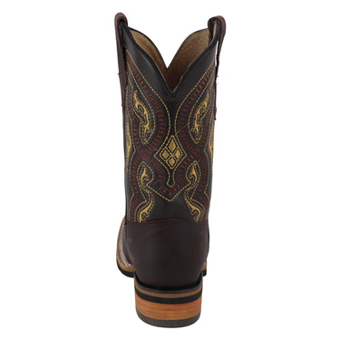 Botas Vaqueras Fratello Color Chocolate Para Hombre 0908