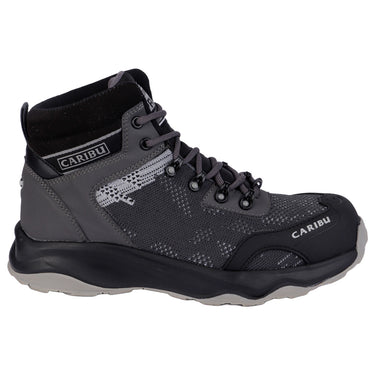 Bota De Trabajo Caribu Color Gris Para Hombre 0952-h C/pol