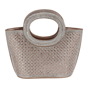 Bolso de Mano Casual Fratello Color Or Rosado para Mujer MD-5216
