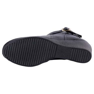 Botín Casual Fratello Color Negro Para Mujer 4458