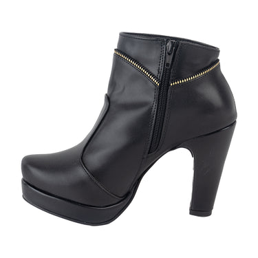 Botas Casuales Fratello Color Negro Para Mujer 0911