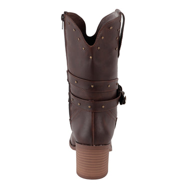 Botines Vaqueros Fratello Color Café para Mujer 3005