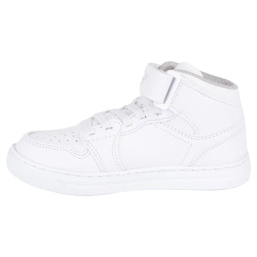 Tenis Casual de Bota con Gancho y Bucle Pirma Color Blanco para Niño 5053