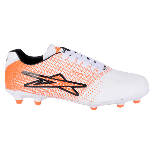 TENIS EESCORD SOCCER - 7001 - BLANCO NEGRO NARANJA - 25/29