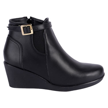 Fratello Botín Casual Color Negro Para Mujer 4456