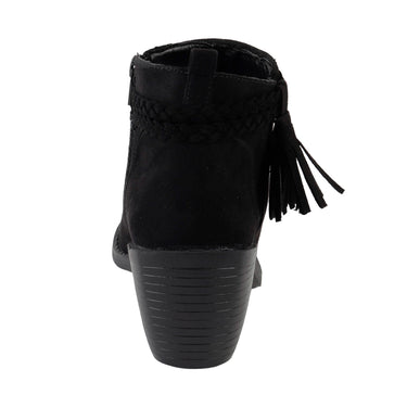 Bota Casual Fratello Color Negro Para Mujer 26341