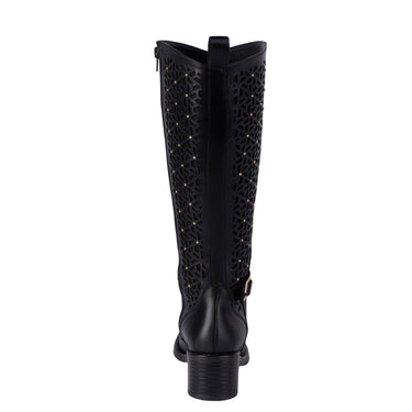 Botas Altas Color Negro Fratello Para Mujer 5055