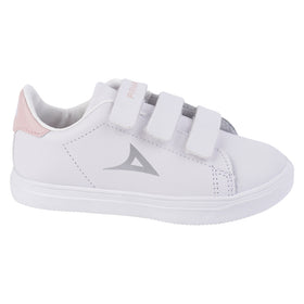 TENIS PIRMA - 5504 - BLANCO ROSA - 18/21.5