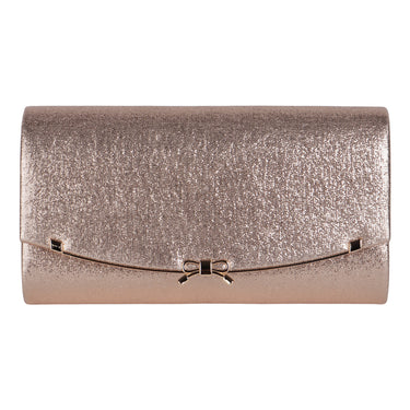 Bolso de Mano Elegante Fratello Color Oro Rosado para Mujer MD-6278M