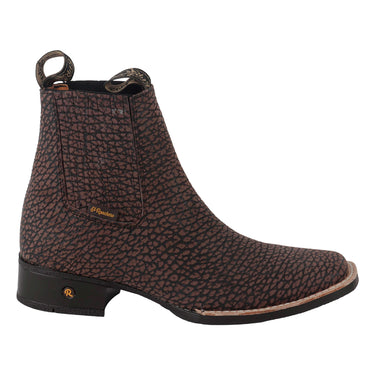 Botines Vaqueros de Piel Fratello Color Cafe para Hombre 1500