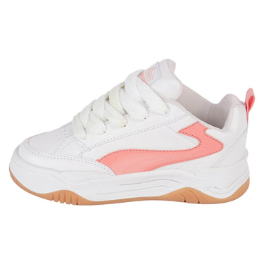 Tenis Urbano Fratello Color Blanco Con Coral Para Niña 0070