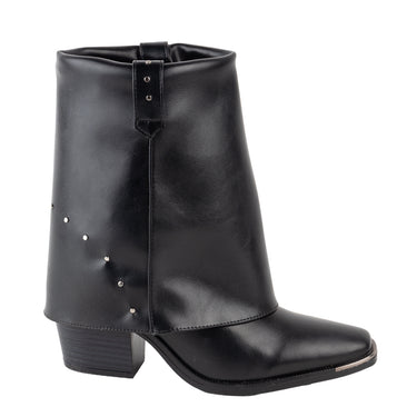 Botas Vaqueras Fratello Color Negro Para Mujer 6305