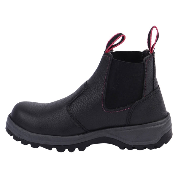 ZAPATO CLIFF - 2111 C/CASCO - NEGRO - 22/26