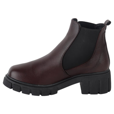 Botas Casuales Fratello Color Vino para Mujer