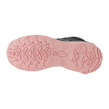 Botas Industriales Fratello Color Negro Rosa Para Mujer 0349-D