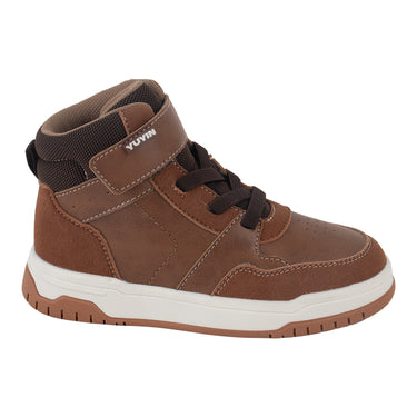 Botines Casuales Yuyin Color Cajeta Para Niños 26730
