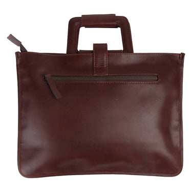 Portafolio de Piel Fratello Color Café para Hombre Teul