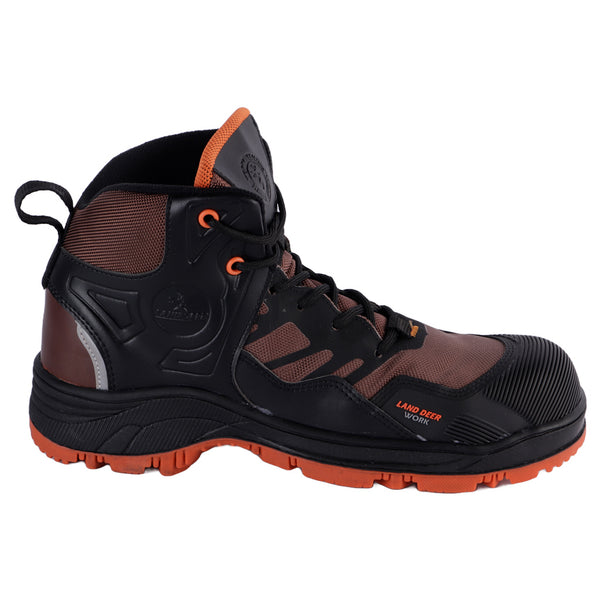 BOTA Fratello - 1004C/POLIAMIDA - NEGRO CAFE NARANJA - 25/29