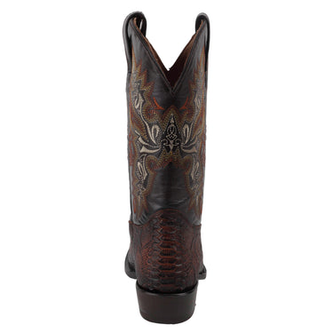 Botas Vaqueras de Piel Fratello color Café para Hombre 0055