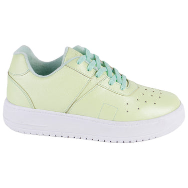 Tenis Casual Color Verde Pastel Fratello Para Mujer 0930