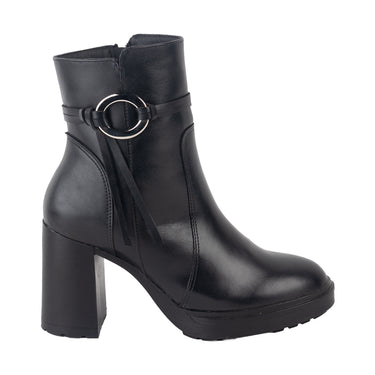 Botines Casuales Green Love Color Negro Para Mujer 96251