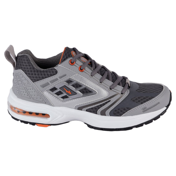 TENIS PONTIAC - 0683 - GRIS OXFORD NARANJA - 25/29